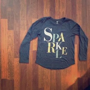 long sleeve graphic tee old navy